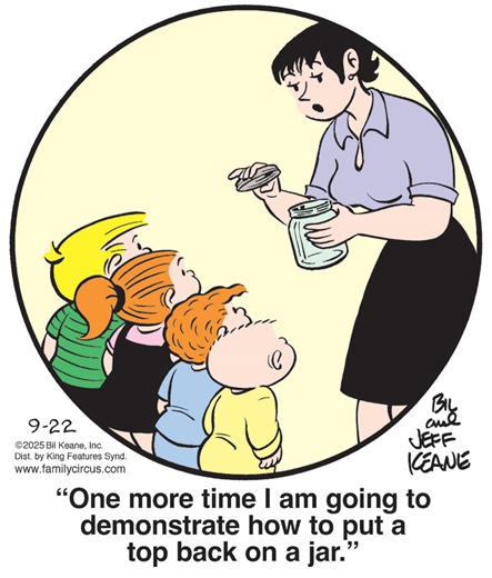 The Family Circus Comic Strip 2025-09-22 | Comics Kingdom