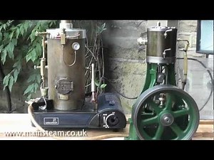 A STUART TURNER 5A STEAM ENGINE IN STEAM