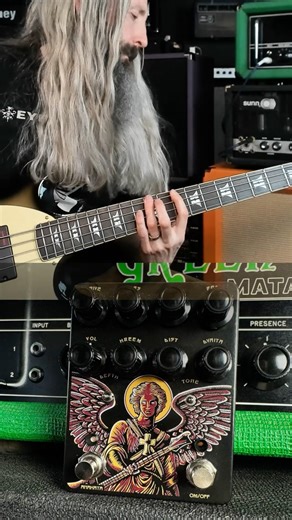 On the Mountain at Dawn by OM 🕉️ Giza द्व with a Woodrite Warlord Bass through a ‘74 Sunn Model T.