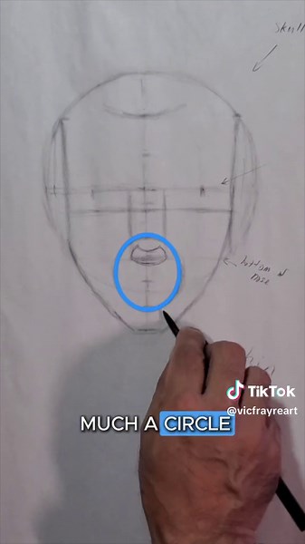 The Reilly Method Of Drawing Faces: Continued Here's another part of the Reilly Method. I'm showing some more rhythm lines for the mouth, the nose and the jaw. Follow me for more videos like this!