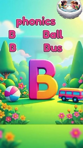 #funlearning Phonics B for Kids | Learn Alphabet Sounds with Fun