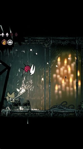 Акробатика Хорнет #hollowknight #hollowknightsilksong #silksong #memes #shorts #game #hornet