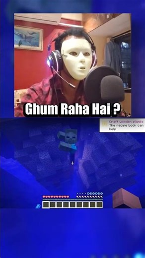 When a Minecraft Zombie Forgets How to Swim 😂💀