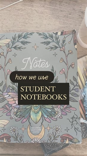 🌱 Rachel || Charlotte Mason Homeschool 🌱 on Instagram: "Student Notebooks So I have had questions about how we use the notebooks and thought a flip-through might be helpful!: 📔 These are blank notebooks from @schoolnest 📈 Intro pages are just table of contents and the key page reminding the children what’s expected of them. 🍁For each term there will be pages of weekly assignments (pictured is our Fall Term) — this is where individual work not included in our groups lessons is recorded. Note