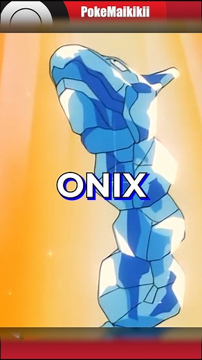 8.7K views · 206 reactions | ¿Conocías al ONIX de CRISTAL?  #pokemon #pikachu #anime #onix #pokémon | PokeMaikikii | Facebook