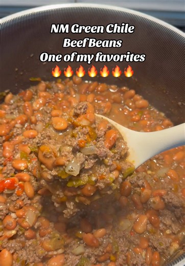 NM Green Chile Beef & Beans Recipe