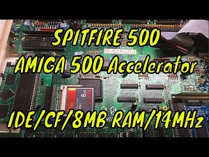 Spitfire 500 14 MHz Accelerator for Amiga 500 with IDE/CF/SD and 8 MB fast RAM