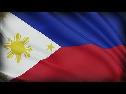 Philippines Flag Waving | Philippines Flag Background Video