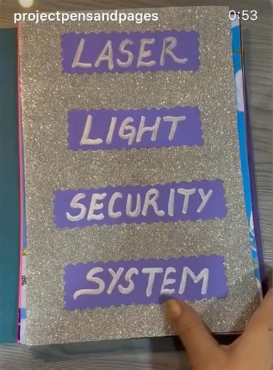Laser 💡 Light security system l Class 12 l Physics Project🔬 l CBSE