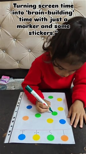 Bianca - Montessori and Early Learning | Title: DIY Color Coding Challenge! 🎨🧠 Looking for a quick, no-mess activity that builds focus? This Color Logic Game is a winner. By... | Instagram