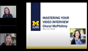 Mastering Your Virtual Interview - Alumni Association of the University of Michigan
