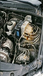 How to Spot an ABS Module Brake Oil Leak #shorts