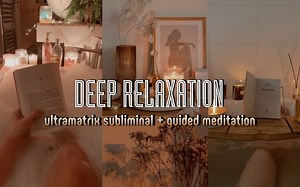 DEEP RELAXATION AUDIO + guided meditation - moza morph
