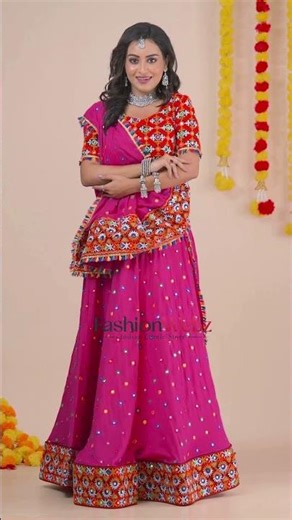 Rayon Trendy Lehenga Choli In Rose Pink With Embroidered Work For Women