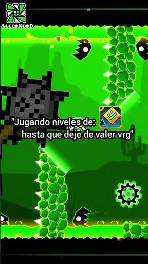 ¡¡Jugando GD hasta que deje de VALER VRG!! #geometrydash #shorts