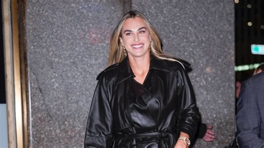 WATCH: Aryna Sabalenka makes Jimmy Fallon take part in hilarious ritual, stuns boyfriend Georgios with chic all-black look for the show