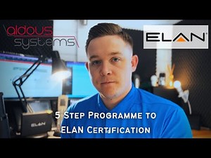 Intro to ELAN Control training by Aldous Systems
