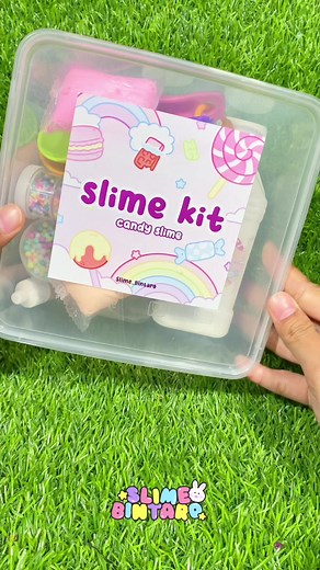 Siapa yg request bikin slime pakai slime kit candy ✨🥰🩷 #slime #asmrsounds #stressrelief #pov #slimeasmr #fypシ゚viral #xyzbc