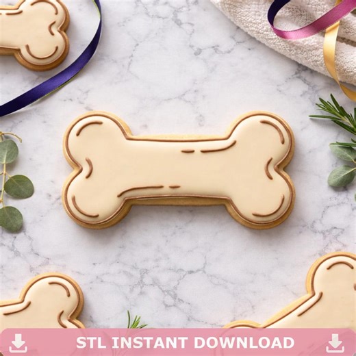 Dog Bone Cookie Cutter STL | 11 Sizes | Instant Download 3D Print File - Etsy
