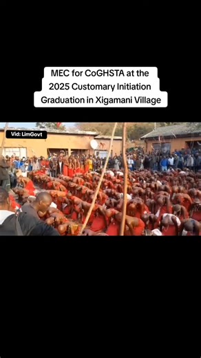 Graduation of Initiates in Limpopo's Hosi Xigamani