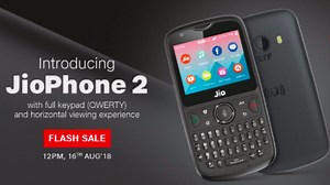 Jio Phone 2 to Be Available on August 16 via Flash Sale