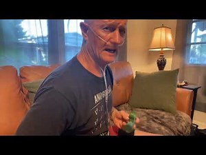Using the O2 Trainer lung training device for people with lung disease.