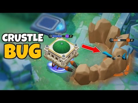 Don't Play Crustle Rock Tomb !! annoying wall BUG - Pokémon Unite