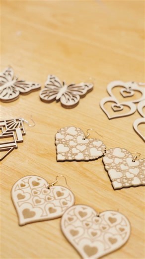 Boring earrings? Laser + wood = tiny masterpieces you can wear Which pair steals your heart?