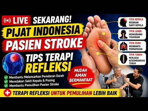 Indonesian Massage is live now! Stroke patients get reflexology therapy tips
