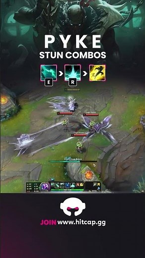 How to stun multiple targets with Pyke!