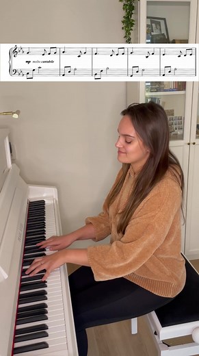 Sanne Learns Piano op TikTok