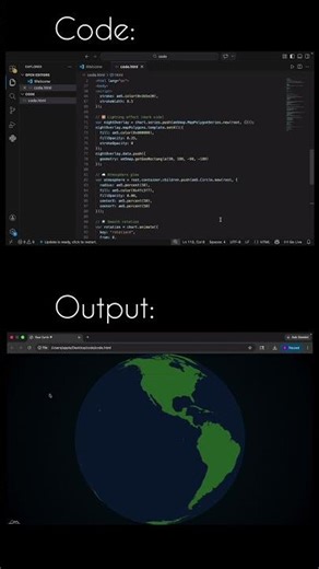 Earth #popular #coding #html #animation #earth