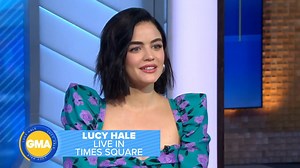 Lucy Hale talks about her new show, "Rag Doll," a gritty, psychological thriller set in London, and whether fans could see her make an appearance in the "Pretty Little Liar" reboot. 👀 https://gma.abc/2UKP3ch | Good Morning America