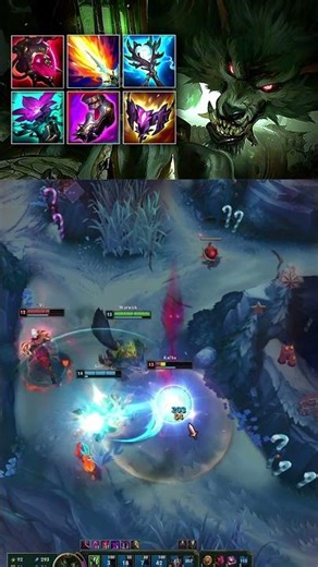 Warwick pero 100% AP #leagueoflegends