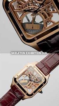 Cartier's Most Beautiful Movement? The Santos-Dumont Micro Rotor Skeleton | SwissWatchExpo