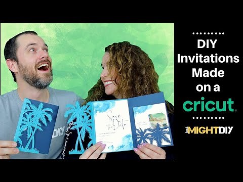 How to Make Folded Invitations on a Cricut