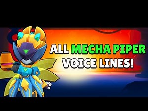 All MECHA PIPER Voice Lines