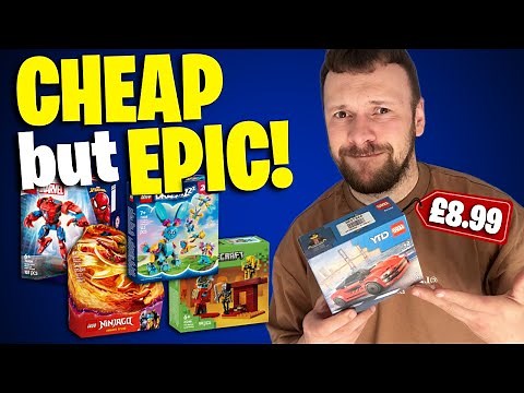 LEGO's Cheapest Sets Are... Actually Kinda Awesome!