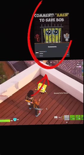 memes on Instagram: "follow me (@repostrandy) for banger reels ❤️‍🩹 . . . Did you know that the "Save Bob" meme gained traction online, urging users to comment "amen" to help Spongebob out of a sticky situation? This trend often intersects with gaming communities, like in Fortnite, where players might find Spongebob characters in-game. It's a classic example of how internet humor spreads and evolves across different platforms and contexts. #meme #brainrot #memes #你知道吗 #知识#事实"