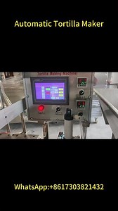 Tortilla Maker Machine Automatic | Continuous Flatbread Production