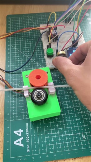 This Arduino + Stepper Motor Measures Length?! DIY Precision Module