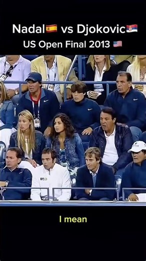 Nadal vs Djokovic US Open 2013 Final – The CRAZIEST Player Box Reaction 🇪🇸👑 #tennis #nole #nadal
