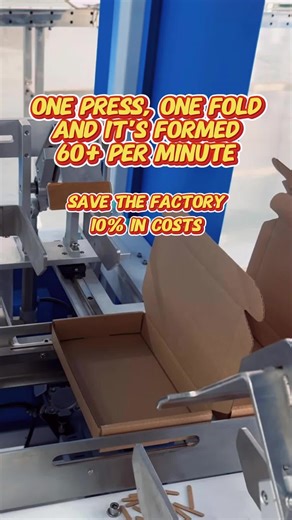 Instant Cardboard Box Creation with Suction Technology