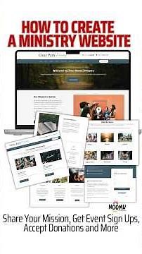 Thinking of creating a ministry website? Here's how. #buildaministry #onlineministry