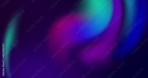 Color neon gradient. Moving abstract blurred background. The colors vary with position, producing smooth color transitions.