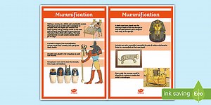 Ancient Egyptian Mummification Posters