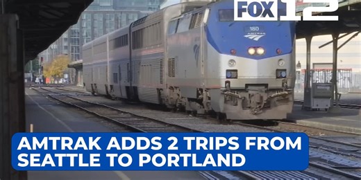 Amtrak adds 2 round trips between Seattle, Portland to daily schedule