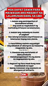Mga Dapat Gawin Para Maiwasan ang Masakit na Lalamunan Dahil sa Ubo.. #awareness #health #wellness #facts #healthylifestyle | Ednor Sto Nino