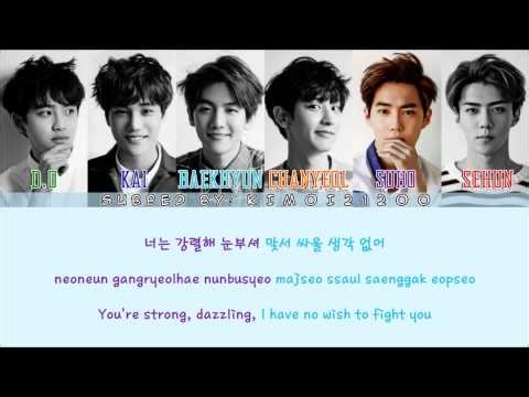 EXO-K - Transformer [Hangul/Romanization/English] Color & Picture Coded HD