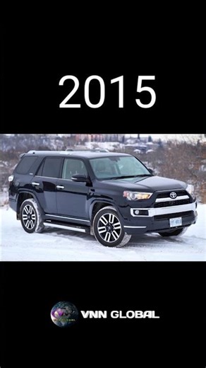 Evolution Of Toyota 4Runner (1989-2023) #shorts